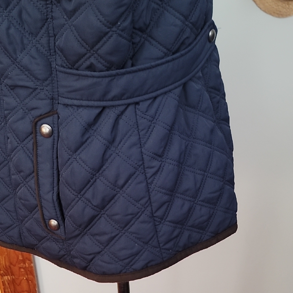 Weatherproof Navy Quilted Women's Vest - Picture 6 of 12